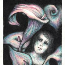Mi Proyecto del curso: Retrato creativo en claroscuro con lápiz. Un projet de Illustration traditionnelle de Marisa Licata - 21.05.2020