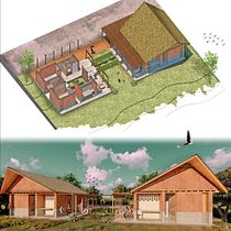 Mi Proyecto del curso: Ilustración Vivienda Rural De producción Artesanal . 3D Animation, Architecture, and Digital Architecture project by Andrés Prieto - 05.21.2020