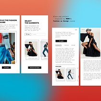 Diseño de una plicación sobre historia de la moda. Un progetto di Progettazione di applicazioni, Graphic design e UX / UI di Laura Vendrell - 22.05.2020