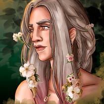 My project in Digital Fantasy Portraits with Photoshop course. Traditional illustration project by Alejandro Segura - 05.22.2020