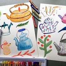 Desbloqueando creatividad. Drawing, Artistic Drawing, Traditional illustration, Botanical Illustration, Ink Illustration, and Children's Illustration project by Melissa Mondragon - 05.22.2020