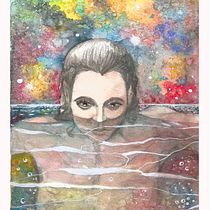 My project in Modern Watercolor Techniques course. Un progetto di Illustrazione digitale e Pittura ad acquerello di Valda Montanari - 24.05.2020