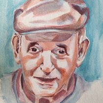 Mi Proyecto:  él. Watercolor Painting project by loregiya - 05.25.2020