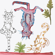 My project in Illustration Techniques to Unlock your Creativity course. Creativit, Traditional illustration, Ink Illustration, Sketchbook, and Watercolor Painting project by Sophie Nightingale - 05.23.2020