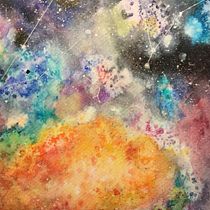My project in Modern Watercolor Techniques course. Un progetto di Pittura ad acquerello di Mia Zetterqvist - 23.05.2020