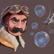 My project in Digital Painting for Characters: Color and Light course. Ilustração digital projeto de simon_drnd - 23.05.2020