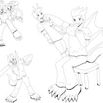 Dimitri . Character Design project by spinersaur - 05.23.2020