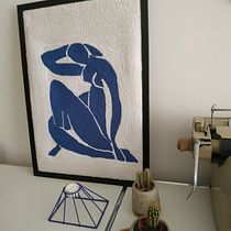 My project in Punch Needle XL Embroidery course. DIY, Bordado e Interiores projeto de Patrícia Lima Zahn - 24.05.2020