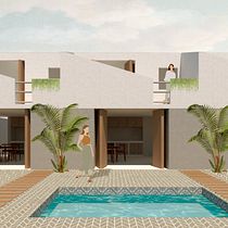 Mi Proyecto del curso: Representación gráfica de proyectos arquitectónicos. 3D, Architecture, and Collage project by Juliana Ocaña - 05.24.2020