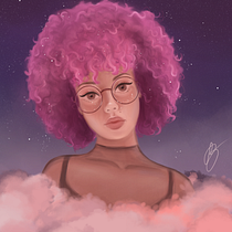 Meu projeto do curso: Retrato digital no Photoshop com um toque de fantasia. Digital Illustration project by Luciene Batalha - 05.24.2020