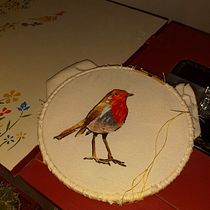 Mi Proyecto del curso: Pintar con hilo: técnicas de ilustración textil. Bordado projeto de Gema Molano - 24.05.2020