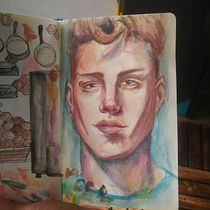 Mi Proyecto del curso: Retrato artístico en acuarela. Watercolor Painting project by juliana_pinillam - 05.25.2020