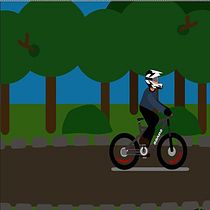 Animación y diseño de personajes  MTB ENDURO. Un progetto di Animazione 2D di Luciano Arevalo - 22.05.2020