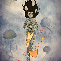 Proyecto del curso: Cuenta de instagram y dibujo final. Un proyecto de Dibujo de pricila yepes - 25.05.2020