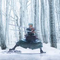 Roronoa Zoro en el bosque Blanco. Photograph project by Manu Ortiz - 05.25.2020