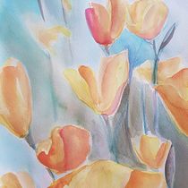 My project in Creation of Color Palettes with Watercolor course. Watercolor Painting project by Niki Kaaij - 05.25.2020