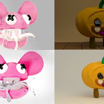 Mi Proyecto del curso: Creación de personajes con ZBrush y Cinema4D. Un proyecto de 3D de Nicolas Alejandro Duran Velasco - 25.05.2020