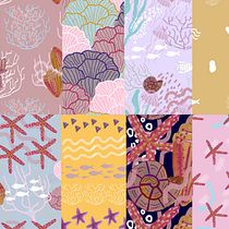 Mi Proyecto del curso: Diseño de patrones ilustrados. Digital Drawing, Traditional illustration, and Pattern Design project by Daniela Bretón Hernández - 05.26.2020