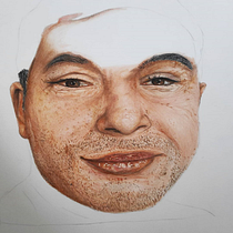 My project in Realistic Portrait with Coloured Pencils course. Drawing project by moltr.reshko - 05.25.2020