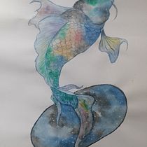 SALTOS CUANTICOS. Un progetto di Creatività, Disegno, Illustrazione tradizionale e Pittura ad acquerello di Irais Magaña - 25.05.2020