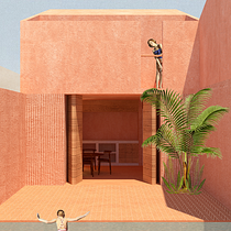 Meu projeto do curso: Representação gráfica de projetos arquitetônicos. Architecture, Interior Architecture, Digital Architecture, Collage, and Graphic Design project by Rafaella Righi - 05.25.2020