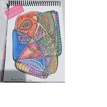  Zentangle Art Ein Projekt aus dem Bereich Bildende Künste, Artistische Zeichnung, Prägung, Traditionelle Illustration, Botanische Illustration und Malerei von Regina Rabello - 16.06.2020