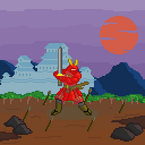 Proyecto Final pixel art - Samurai. Un progetto di Disegno digitale e Design di Erick Gonzalo Merma Huaman - 26.05.2020