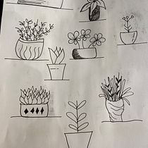 Mi Proyecto del curso: Dibujo para principiantes nivel -1. Sketching, Collage, Creativit, and Drawing project by Delia Gómez Valentín - 05.26.2020
