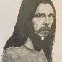 Mi Proyecto del curso: Retrato realista con lápiz de grafito. Desenho realista projeto de edupier - 26.05.2020