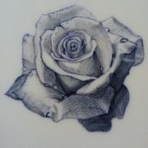 Mi Proyecto del curso: Rosa realista. Tattoo Design project by fandersonc - 05.26.2020