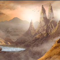 Mi Proyecto del curso: Matte painting cinematográfico. Photographic Composition project by Rubén Márquez Moreno - 07.11.2020