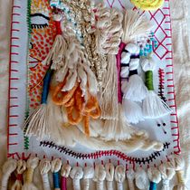 Mi Proyecto del curso: Creación de tapices bordados. Design, DIY, and Traditional illustration project by Delia Sepulveda Pizarro - 05.27.2020