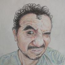 Mi Proyecto del curso:  Retrato realista con lápices de colores. Drawing, Pencil Drawing, Artistic Drawing, Portrait Drawing, and Realistic Drawing project by Edgar Gómez - 05.27.2020