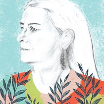 Mi Proyecto del curso: Retrato con lápiz, técnicas de color y Photoshop. Desenho projeto de Karin Revilla - 28.05.2020