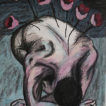 Meu projeto do curso: Retrato criativo em chiaroscuro com lápis. Un projet de Beaux Arts de AM RM - 27.05.2020