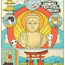 My project in Conceptualisation and Techniques of Digital Illustration course. Traditional illustration project by Adhara Reyes - 06.03.2020