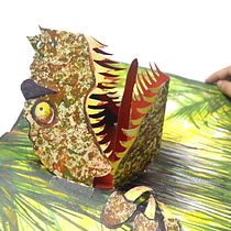 Dino Pop-Up Book . 3D, Design editorial, Pintura, e Papercraft projeto de ankdesign - 10.02.2011
