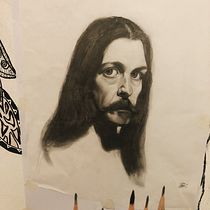 My project in Realistic Portrait with Graphite Pencil course. Desenho projeto de Leonardo Minnesota - 28.05.2020