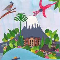 Mi Proyecto del curso: Villarrica en colores. Collage, Traditional illustration, Paper Craft, Children's Illustration, Creating with Kids, and Narrative project by Dani Hurtado - 05.26.2020