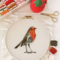 Mi Proyecto del curso: Pintar con hilo: técnicas de ilustración textil. Bordado, e Costura projeto de Gloria Solis - 29.05.2020