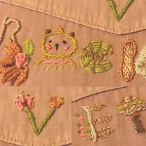 My project in Introduction to Raised Embroidery course. Un projet de Broderie de Vanessa Vandenburg - 29.05.2020