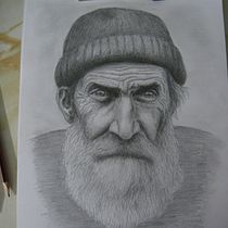 Mi Proyecto del curso:  muy buen curso Diego Catalan, me aportó mucho. . Desenho de retrato projeto de Daniel - 09.06.2020