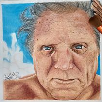 Mi Proyecto del curso:  Retrato realista con lápices de colores . Realistic Drawing project by Luis Subero - 05.29.2020