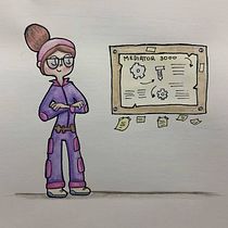 Mi Proyecto del curso: Introducción a la creación de personajes estilo cartoon. Un projet de Conception de personnages de Alessandra Ponce Gabriel - 29.05.2020