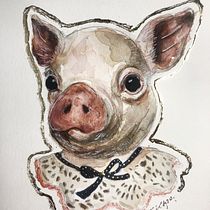Mi Proyecto del curso: Técnicas experimentales de acuarela para principiantes . Traditional illustration project by Silvia Cázares - 06.04.2020