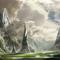 Mi Proyecto del curso: "Matte Painting: creando mundos fotorrealistas" de Carles Marsal. Photo Retouching, Photograph, Photograph, Post-production, Digital Photograph, Photomontage, and Matte Painting project by Alexandra Martín García | ArtDrómeda - 04.11.2020