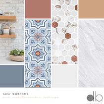  TMi Proyecto del curso: Shiny Terracota and Mediterranean feelings. Un projet de Design d'intérieur de mgdibello21 - 30.05.2020