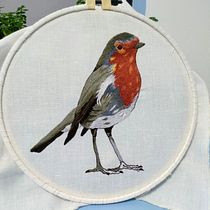 Mi Proyecto del curso: Pintar con hilo: técnicas de ilustración textil. Costura projeto de Clara Lìa Moreno - 29.05.2020