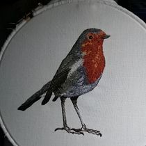 My project in Painting with Thread: Textile Illustration Techniques course. Ilustração tradicional, e Bordado projeto de Anja Cummins - 30.05.2020