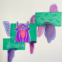 my final project - creative compositions with cats!. Artistic Drawing, Character Design, Children's Illustration, Creativit, Design, and Traditional illustration project by naisha1909 - 05.30.2020